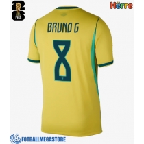 Fotballdrakt Herre Brasil Bruno Guimaraes #8 Hjemmedrakt VM 2026 Kortermet